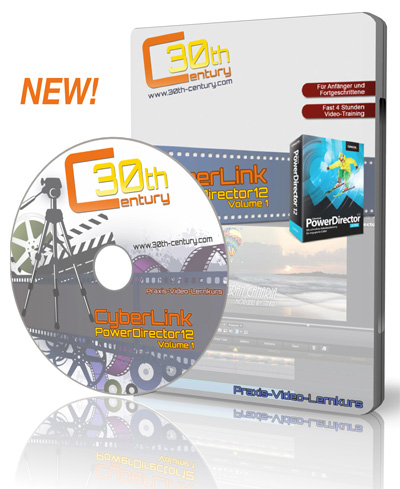 Video-Lernkurs für PowerDirector 12 (Volume 1 & 2)