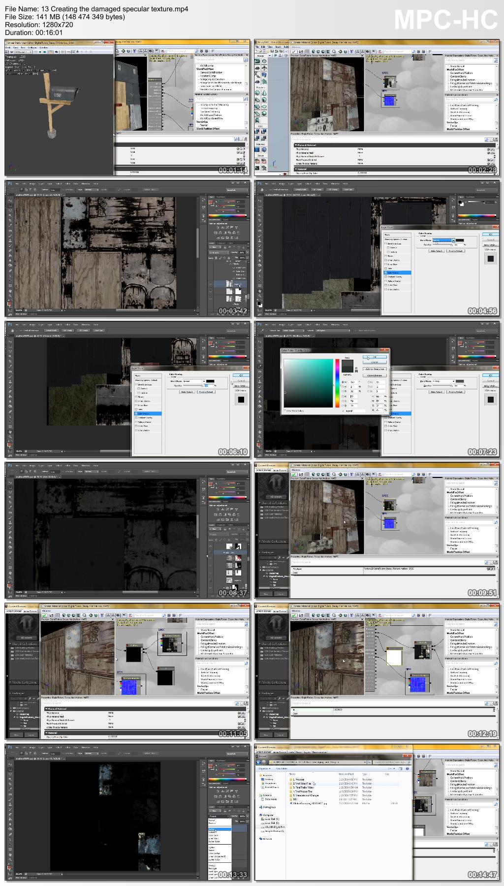 Dixxl Tuxxs - Real-Time Aging and Decay for Games in UDK and Photoshop