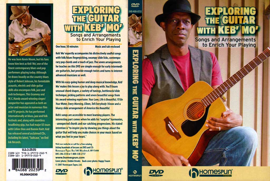 Homespun - Keb’ Mo’ - Exploring The Guitar - DVD (2007)