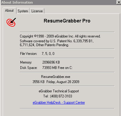 ResumeGrabber Pro 7.5.0.0