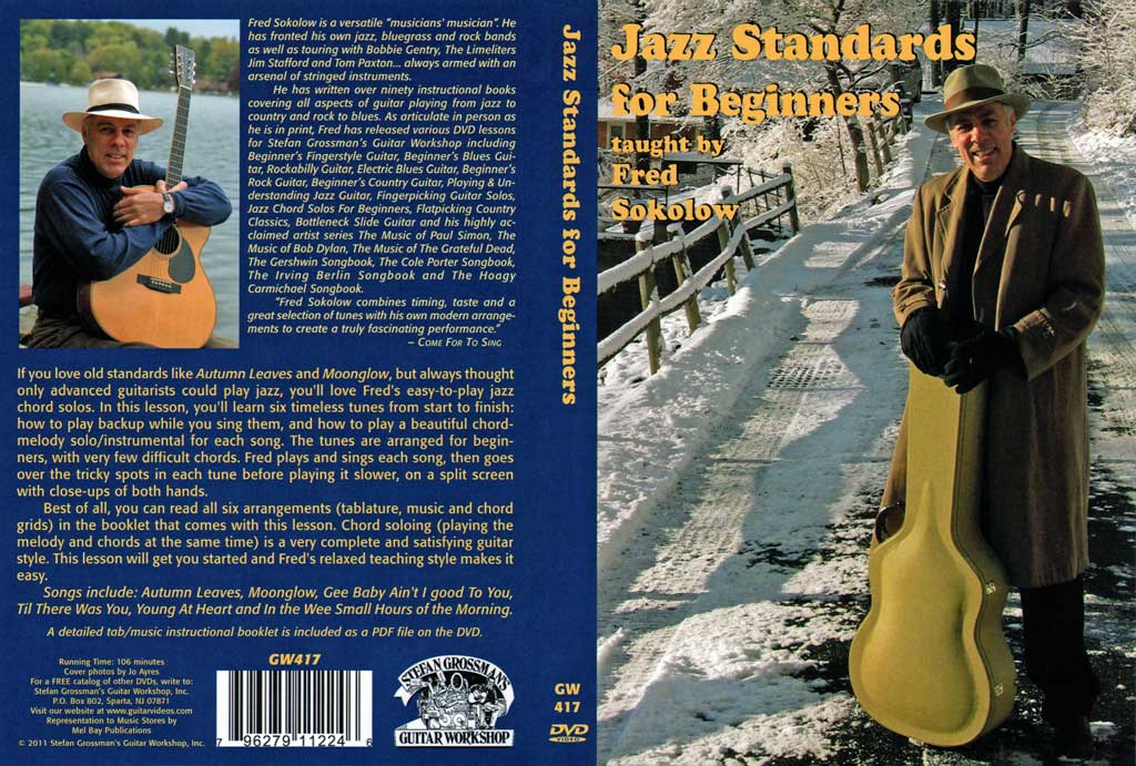 Grossman Guitar Workshop - Fred Sokolow - Jazz Standards for Beginners - DVD (2011)