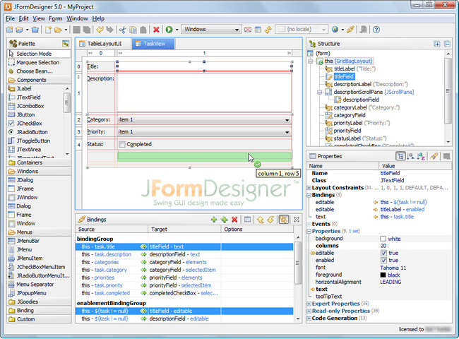 FormDev JFormDesigner 5.1.1