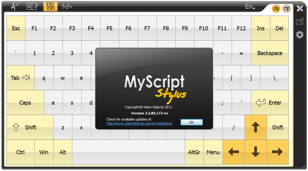 MyScript Stylus 3.2.80.172 + Language Packs