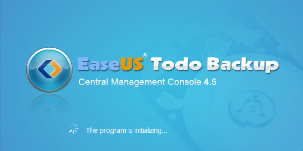 EaseUS Todo Backup Central Management Console 4.5