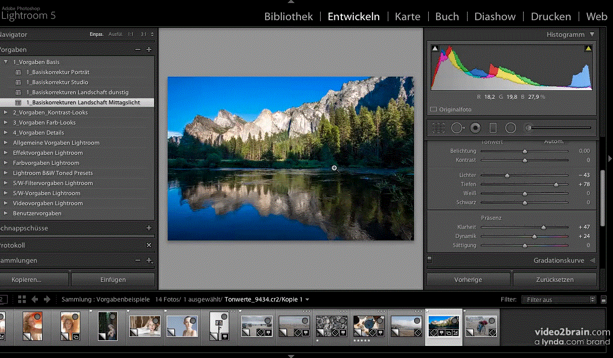  Lightroom-Special: Vorgaben Kreative Looks und wiederkehrende Aufgaben schnell umsetzen