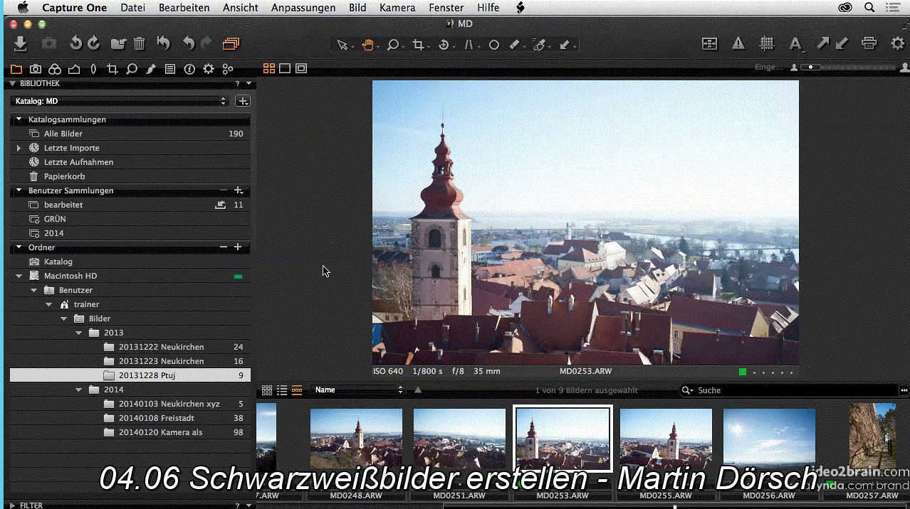  Capture One Pro 7 – Crashkurs Den RAW-Converter kennenlernen