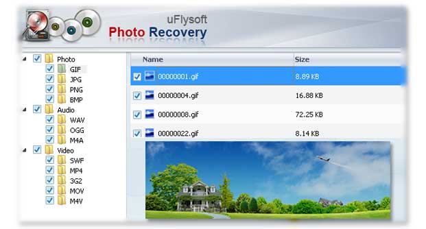 uFlysoft Photo Recovery for Windows 1.5.0.2