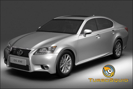 TurboSquid – 2013 Lexus GS350 