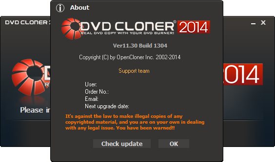 DVD-Cloner Platinum 11.30 Build 1304 