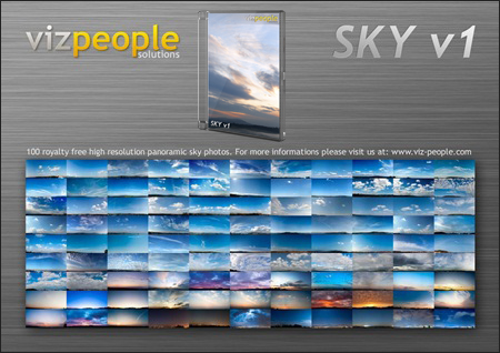 VizPeople – Sky v1天空背景全景