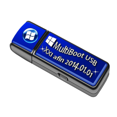 MultiBoot USB XXI Afin (RUS/ENG/01.01.2014)  