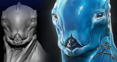 CDW Studios – ZBRUSH FOR CONCEPT ARTISTS – Vol1