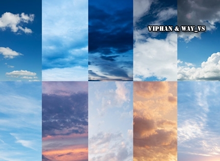 20 High Res Sky Textures – CG Premium Content Pack