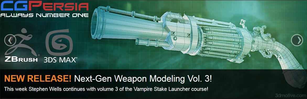 3DMotive – Next-Gen Weapon Modeling Volume 3