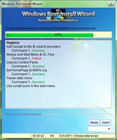 Windows Post-Install Wizard (WPI) 8.7 Final