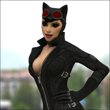 Catwoman for Cinema 4D