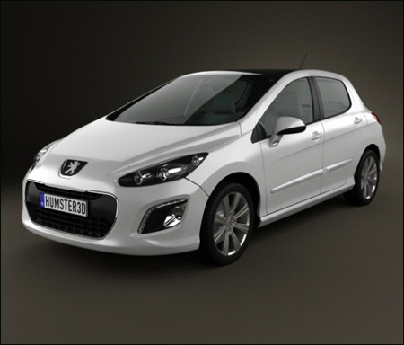 Peugeot 308 (2012) 3D