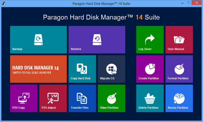 Paragon Hard Disk Manager 14 Suite Advanced Rescue CD 10.1.21.471 WinPE 7