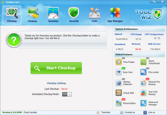 Toolwiz Care 3.1.0.5300 Final