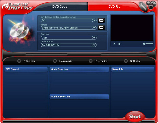 BlazeVideo DVD Copy 6.0.0.0