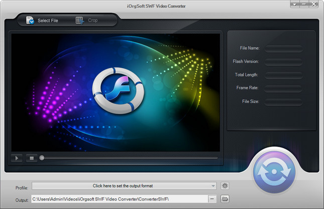 iOrgsoft SWF Video Converter 1.1.9