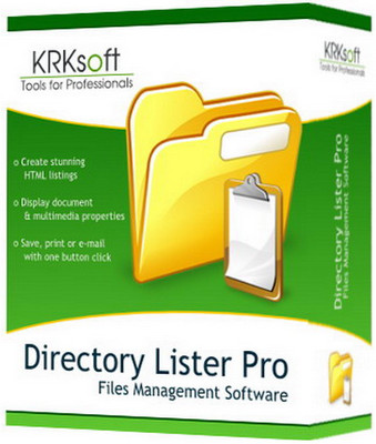 Directory Lister Pro 1.62 Multilingual (x86)