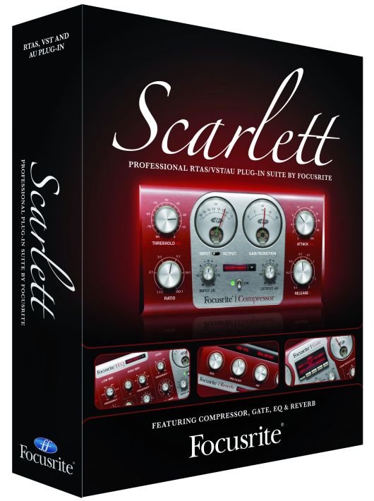 Focusrite Scarlett Plug-in Suite 1.6 (Win/Mac)