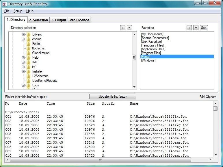 Directory List and Print Pro 2.11.11.1