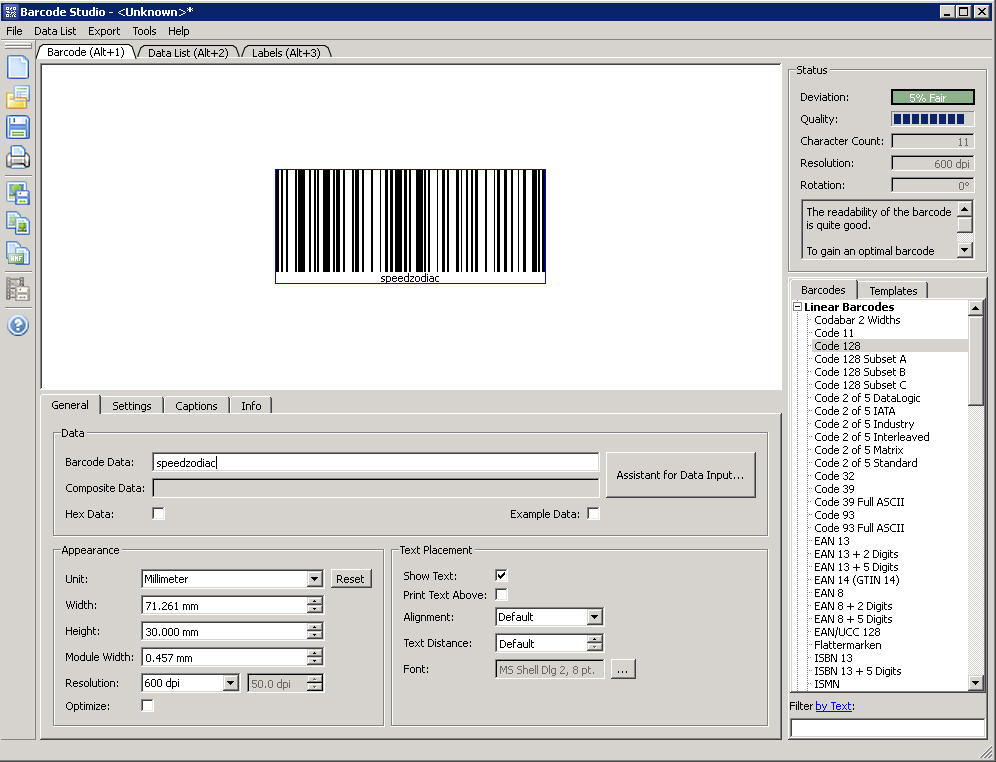 Barcode Studio Enterprise 12.3.0.17046 + Portable