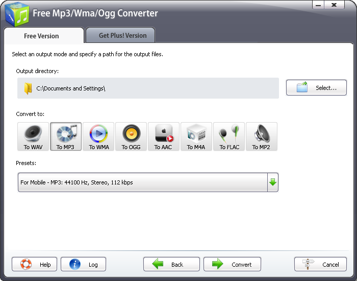 CyberPower Free Mp3/Wma/Ogg Converter 8.9.5