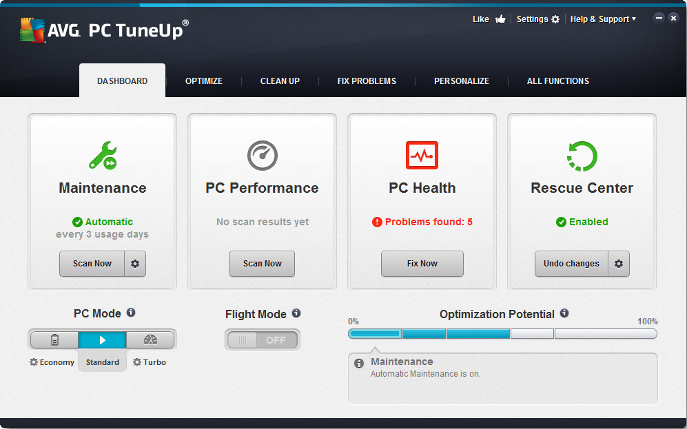 AVG PC Tuneup 2014 v14.0.1001.147 Multilingual