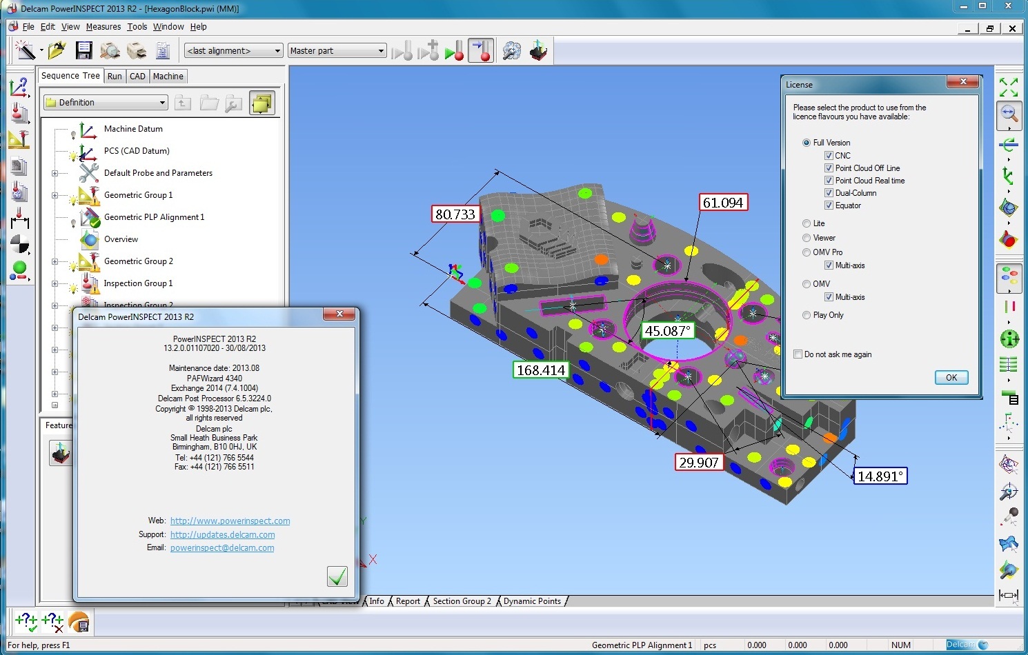 Delcam PowerInspect 2013 R2