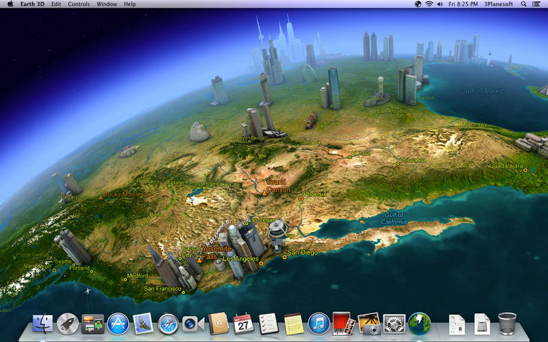 Earth 3D v3.0.1 Multilingual Mac OS X