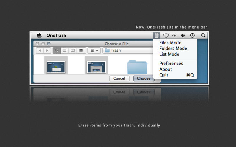 OneTrash v2.1 Mac OS X