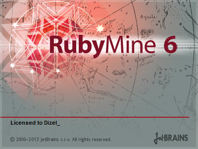 JetBrains RubyMine 6.0.1 Build 133.211