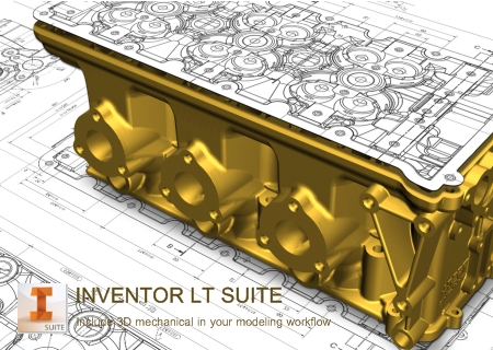 Autodesk AutoCAD Inventor LT Suite 2015.1 x64