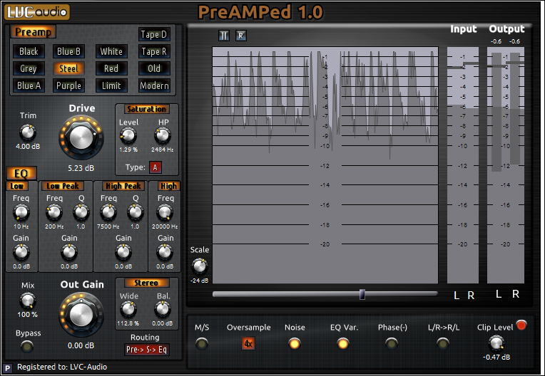 LVC-Audio PreAMPed v1.0.4 (Win / Mac OS X)