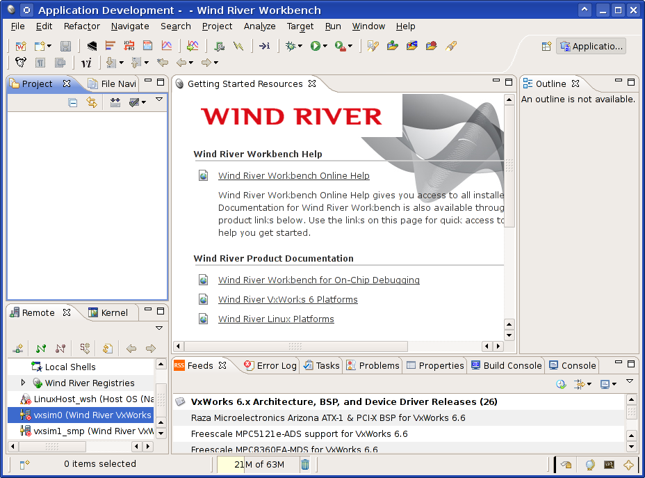 Wind River VxWorks RTOS