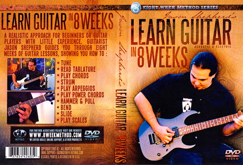 Jason Shepherd's - Learn Guitar (Acoustic/Electric) - In 8 Weeks - DVD (2005)