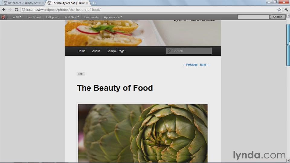 Create an Online Portfolio with WordPress