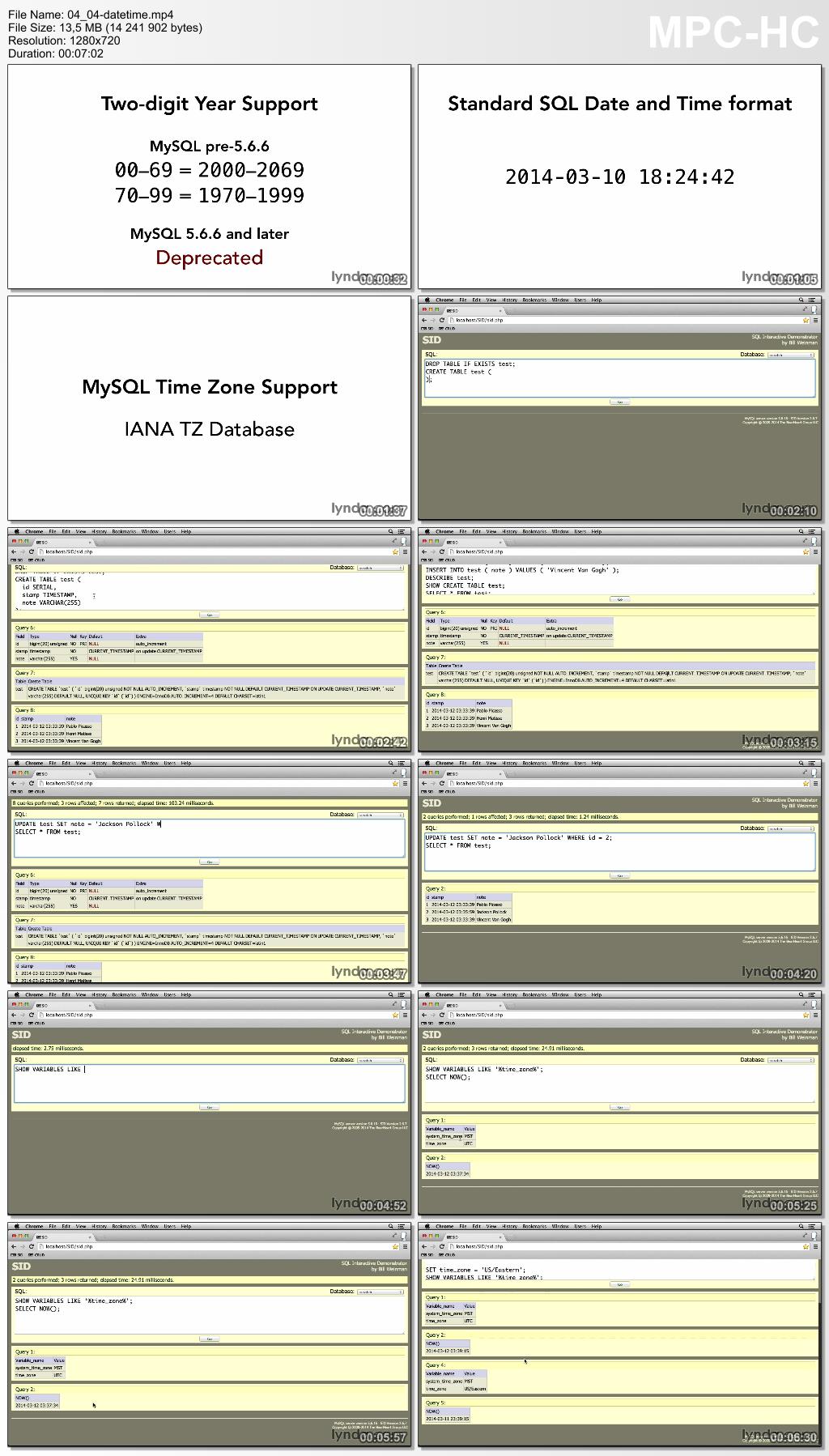 Lynda - MySQL Essential Training