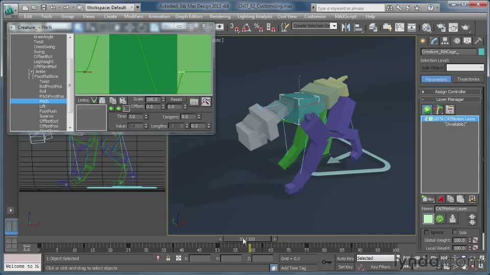 Getting Started with CAT Rigging Tools in 3ds Max