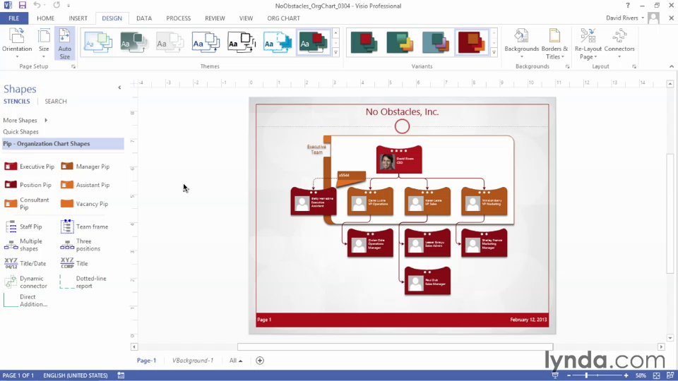 Up and Running with Visio 2013 (Repost)