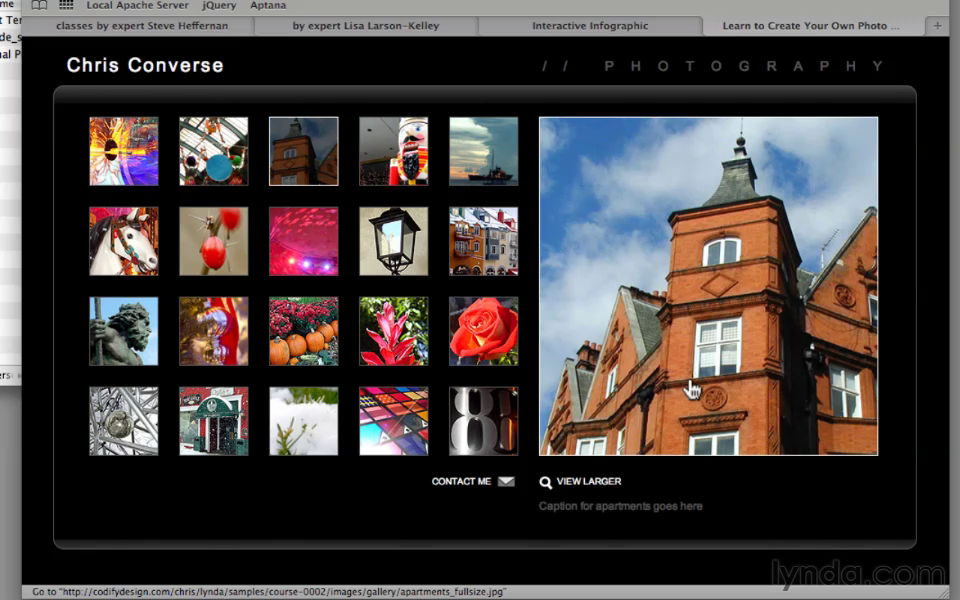 jQuery Projects Creating an Interactive Video Gallery [repost]