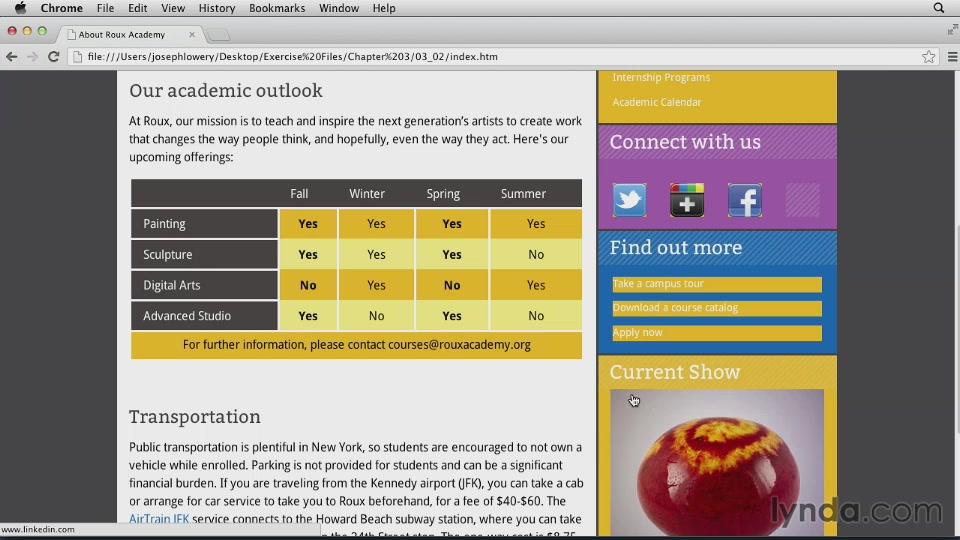 CSS Formatting Visual Data (2013) [repost]