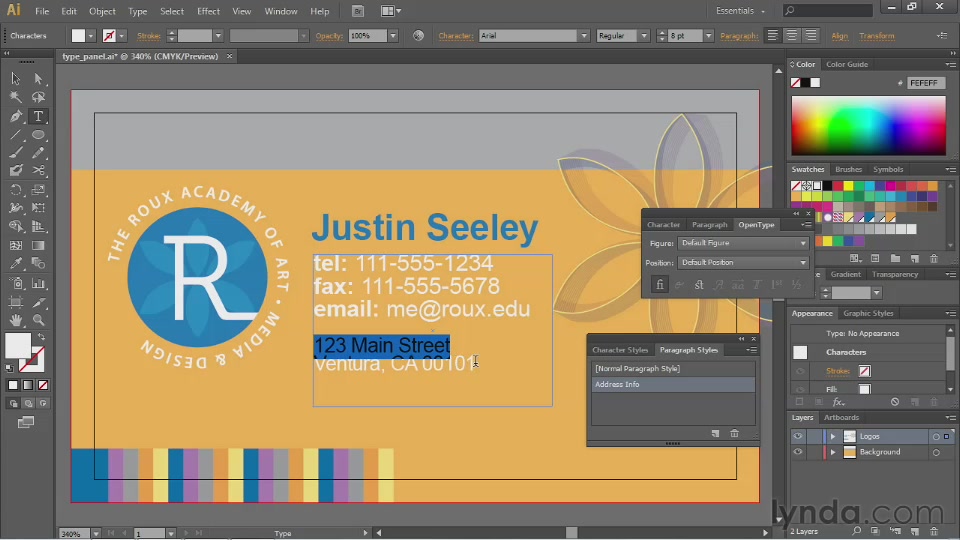 Illustrator CS6 Essential Training