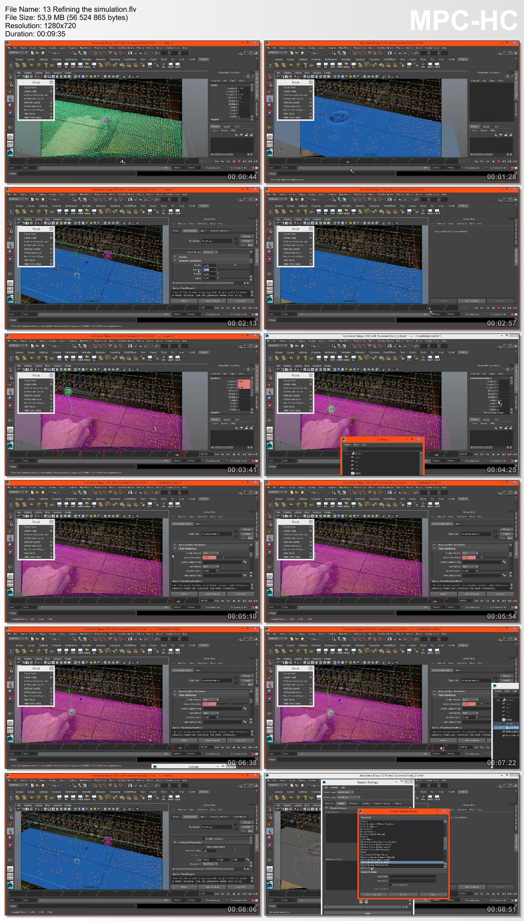 Dixxl Tuxxs - Creating a Refracting Liquid UI in After Effects and Maya