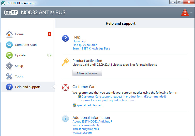 ESET NOD32 Antivirus & Smart Security 7.0.317.4