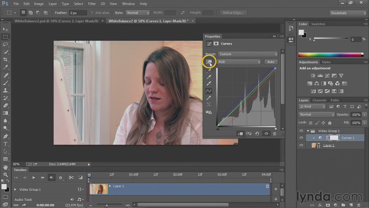 Color grading daytime footage (2014)