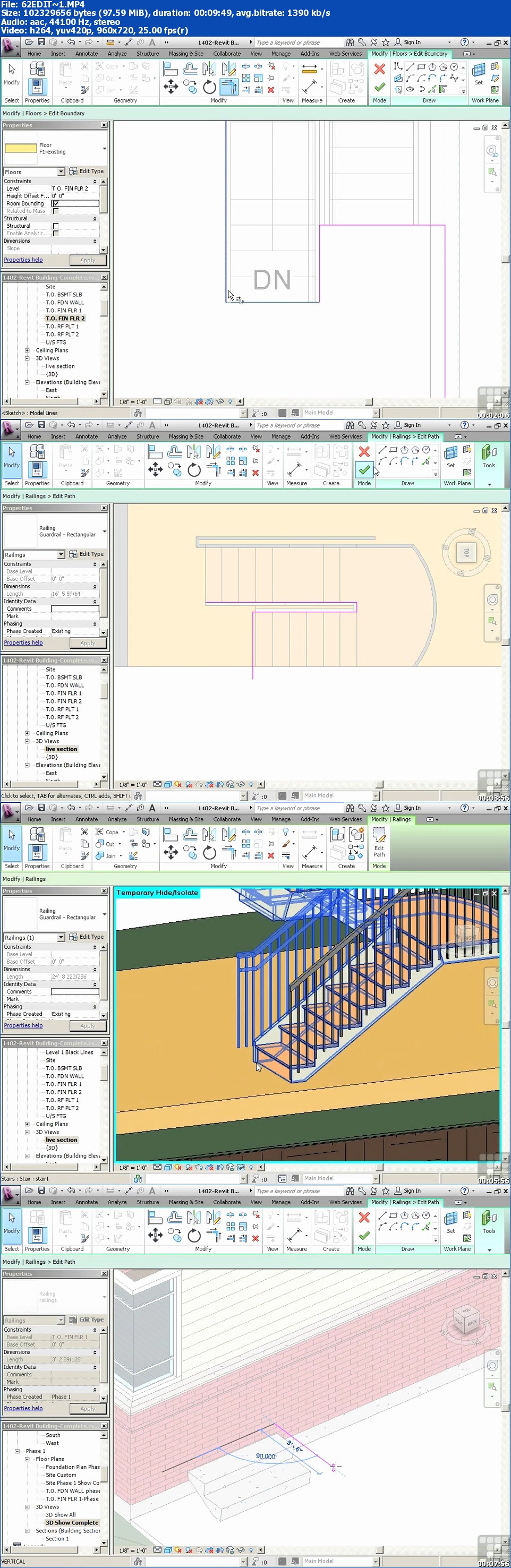 InfiniteSkills - Revit Architecture 2012 - Intermediate to Advanced